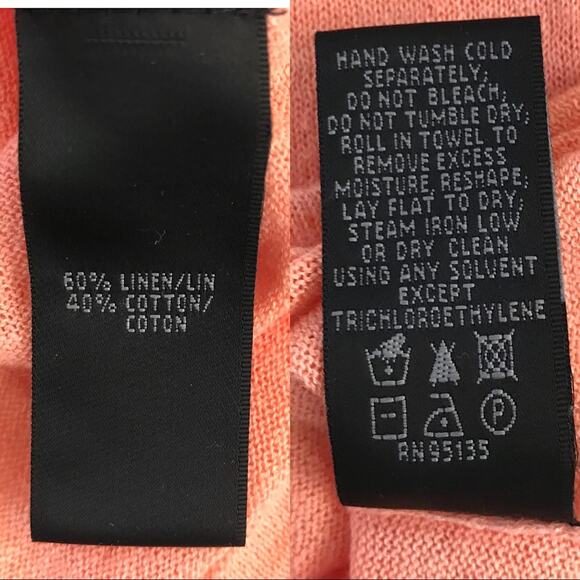 Lafayette 148 NY Cotton Linen sleeveless Tank Top - Picture 4 of 8